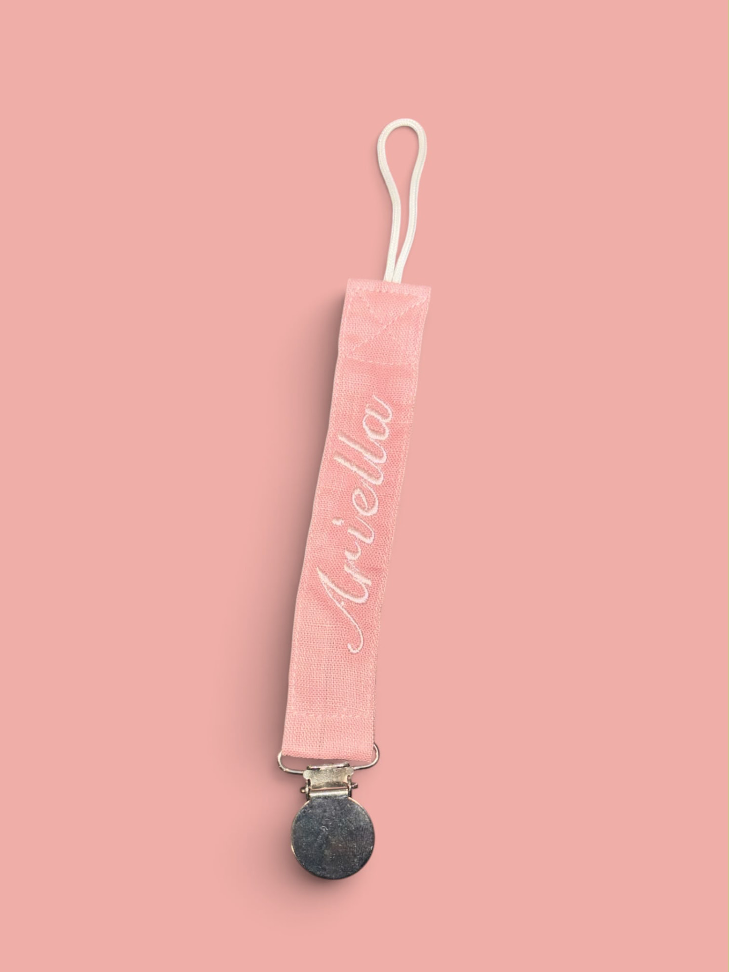 Baby Pacifier Cloth Chain and Hook with Customization