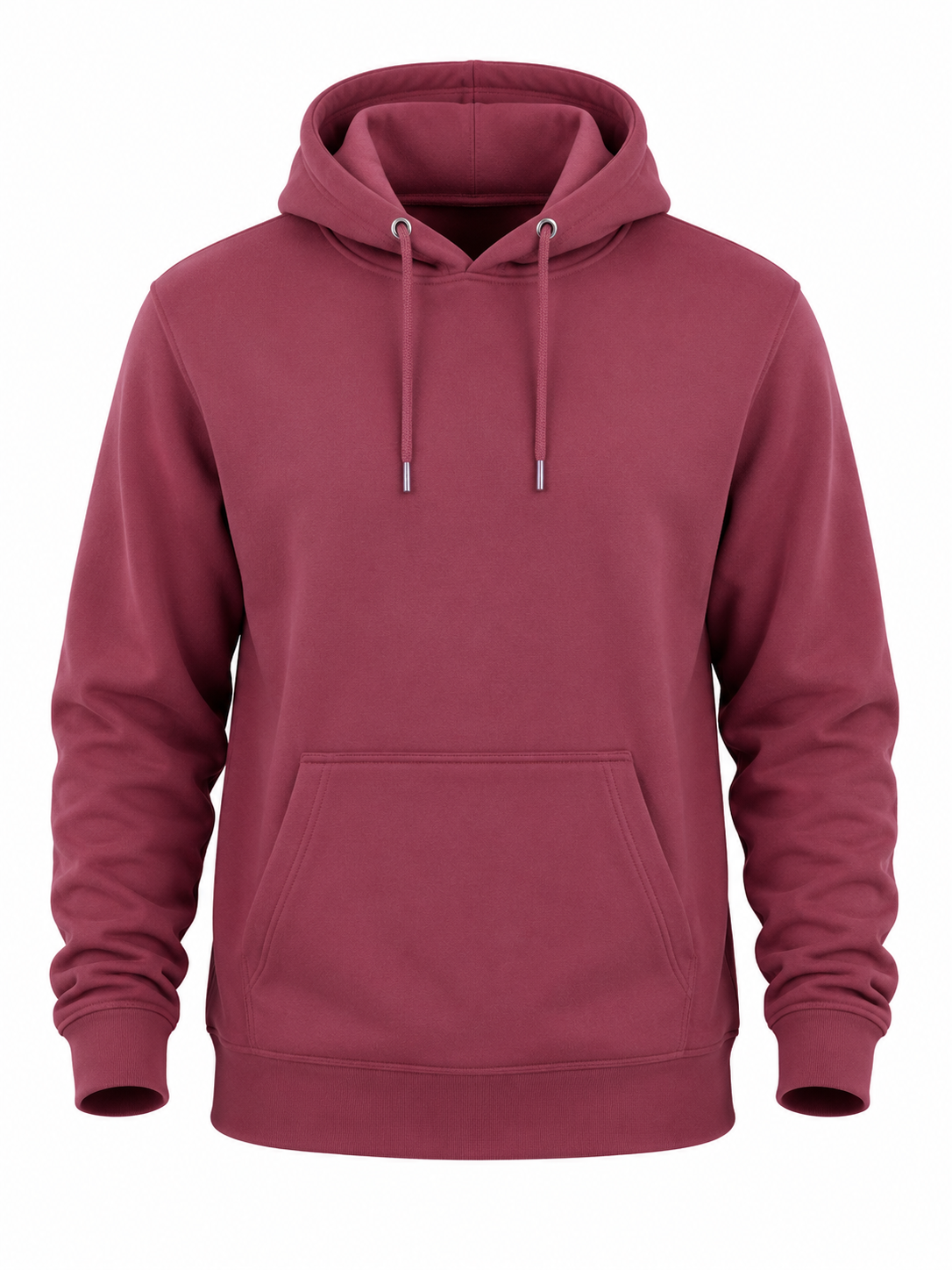 Men's Pullover Hoodie in Salmon