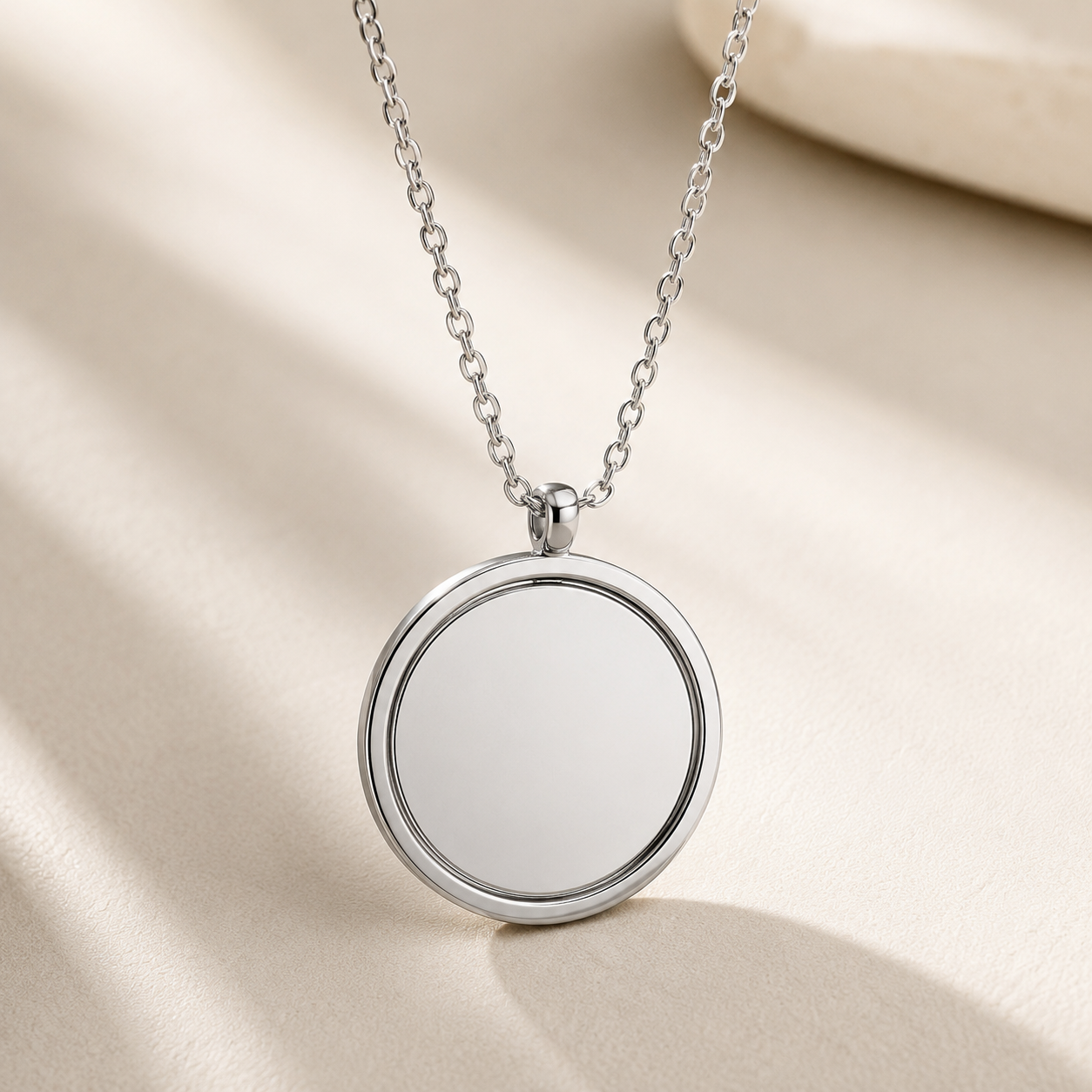 Round Pendant Double Sided