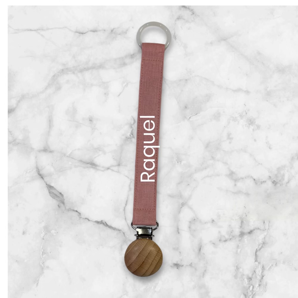 Baby Pacifier Cloth Chain and Hook with Customization