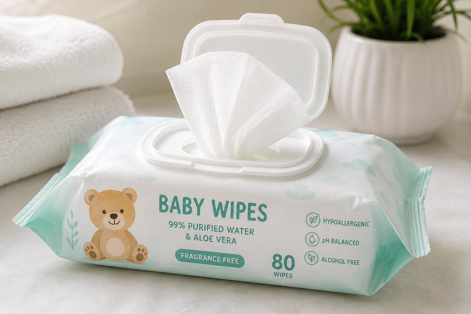 Pack of Baby Wipes