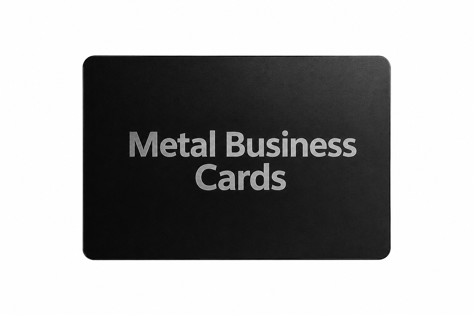 Metal Business Cards