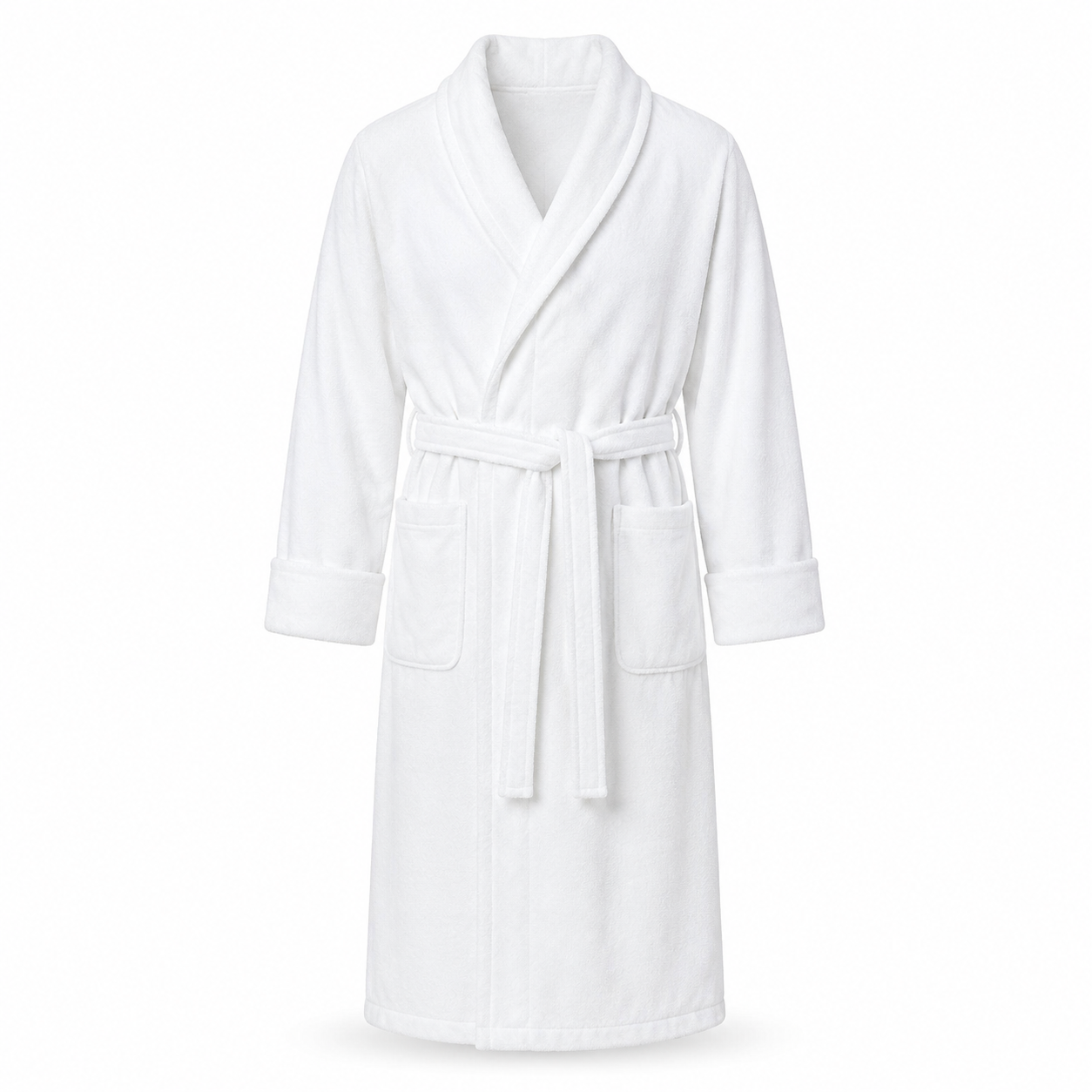 Men's White Robe