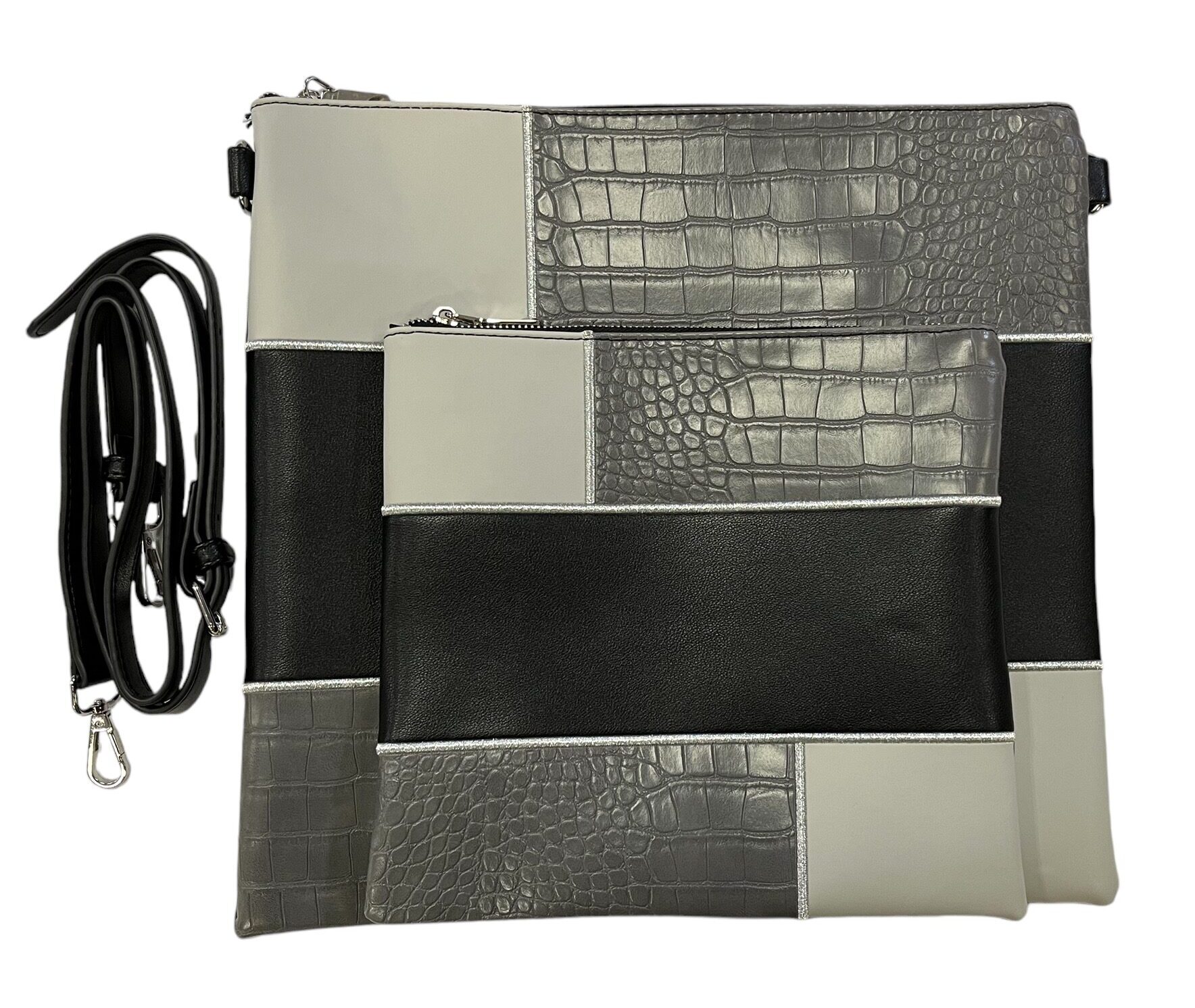 Colorblock Tefillin Bag (Modern) with Customization