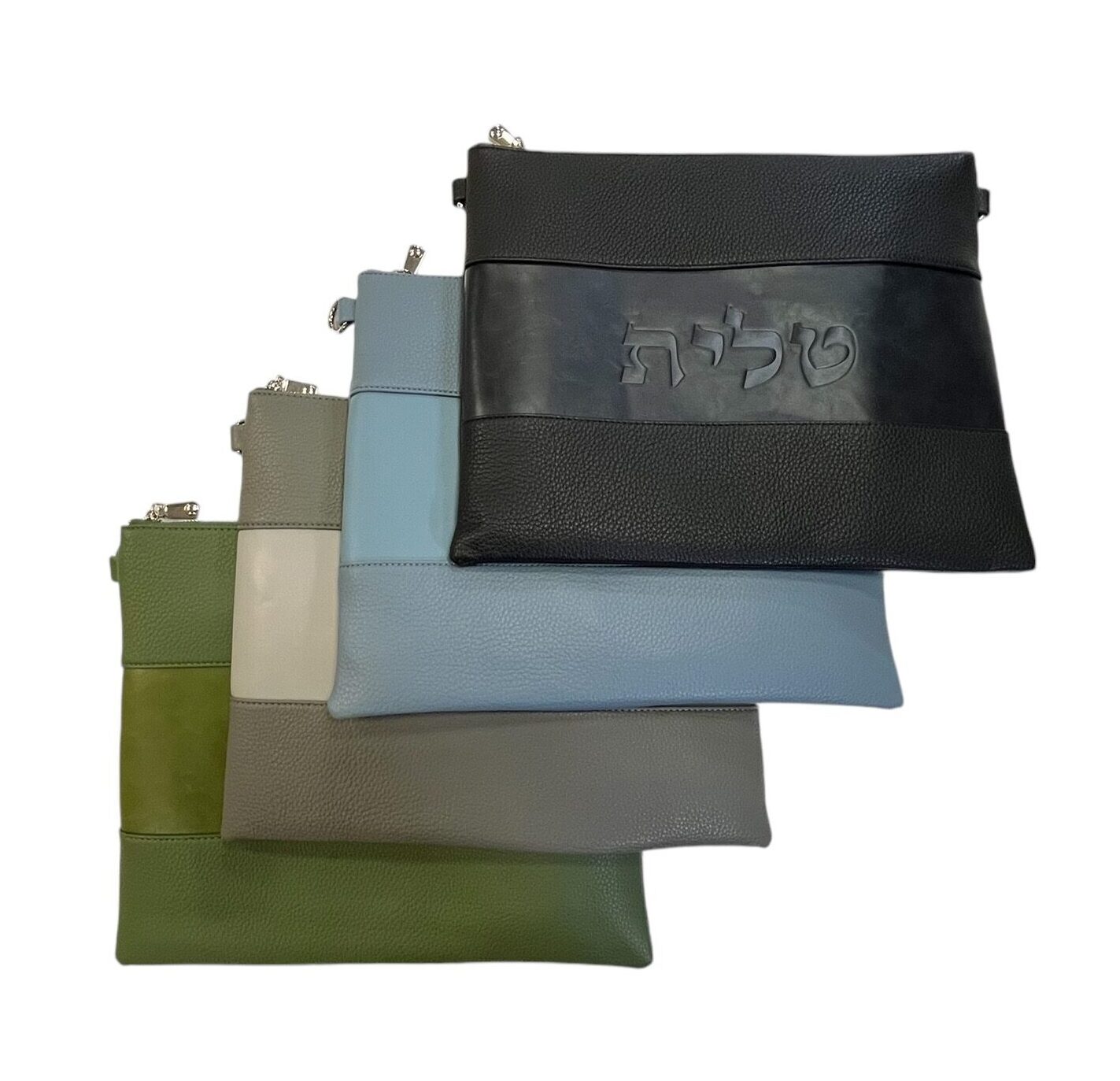 Embossed Talit & Tefillin Bag Set with Customization