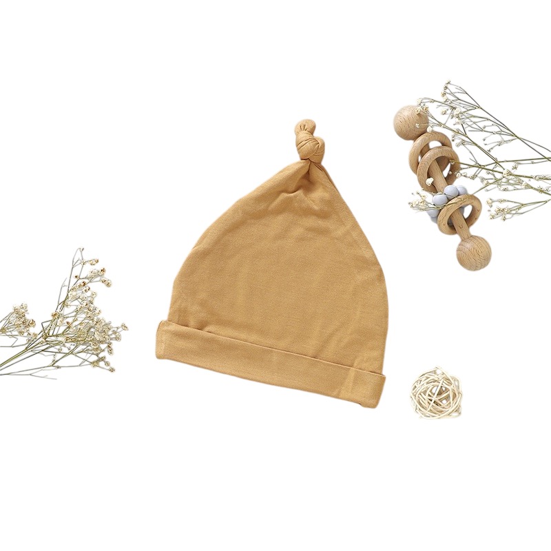 Bamboo Hat with TopKnot with Customization