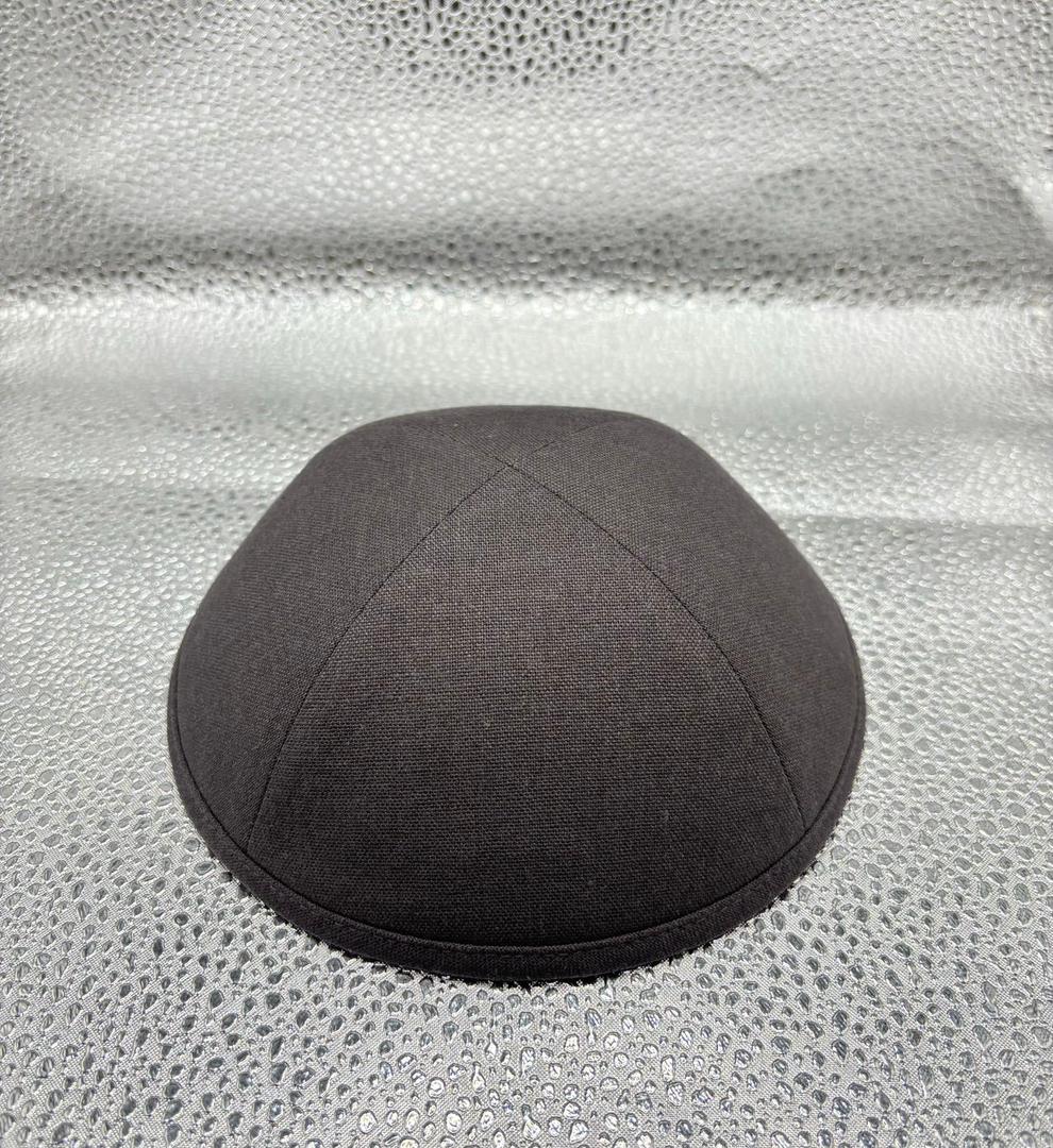 Cotton & Linen Kippah with Customization